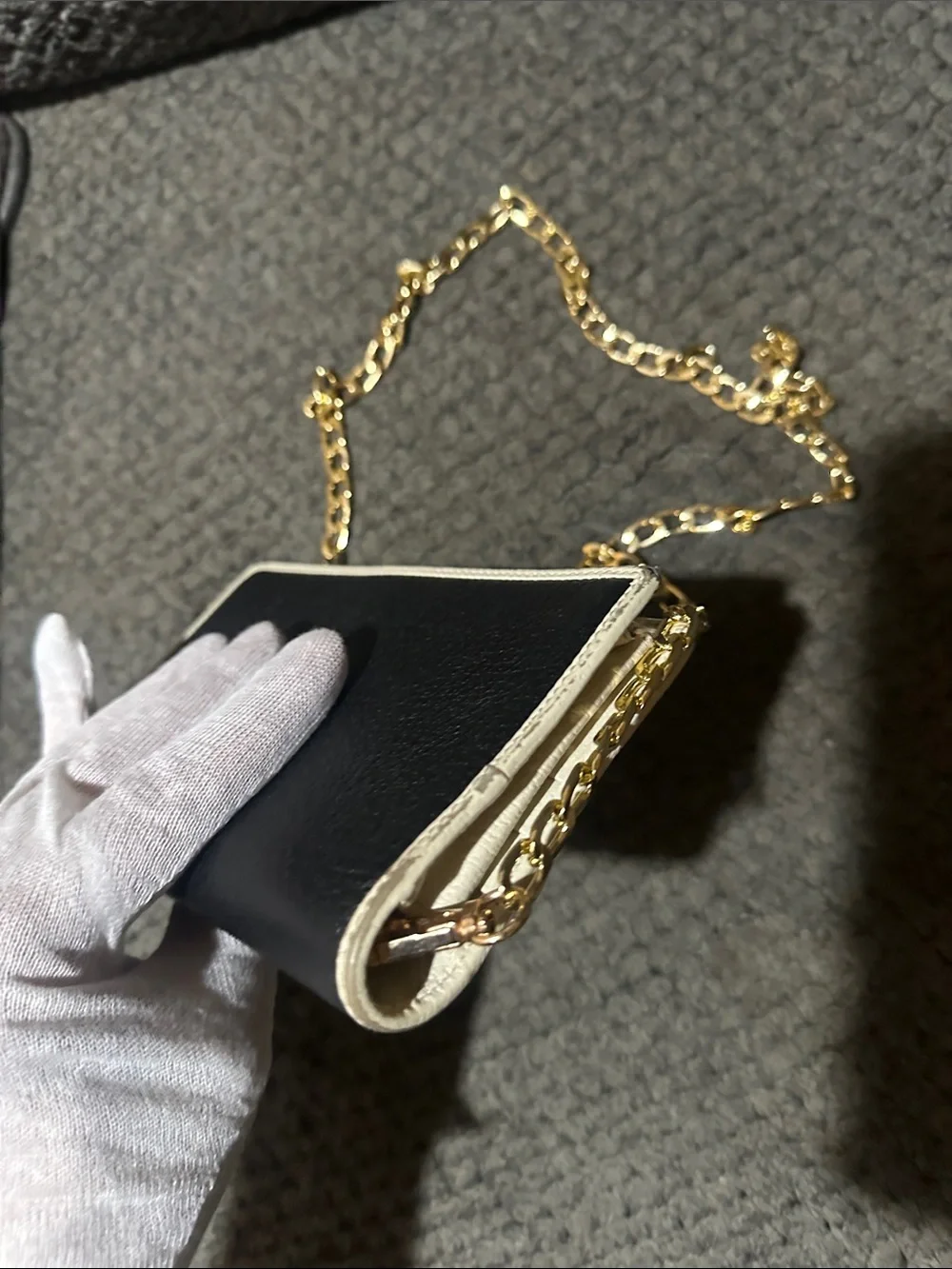 Adidas X Gucci GG trefoil Chain Wallet Purse Shoulder cross bag new strapreplace